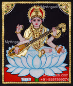 Saraswathi Tanjore Painting