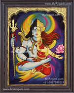 Arthanareeswarar Tanjore Painting