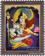 Arthanareeswarar Tanjore Painting