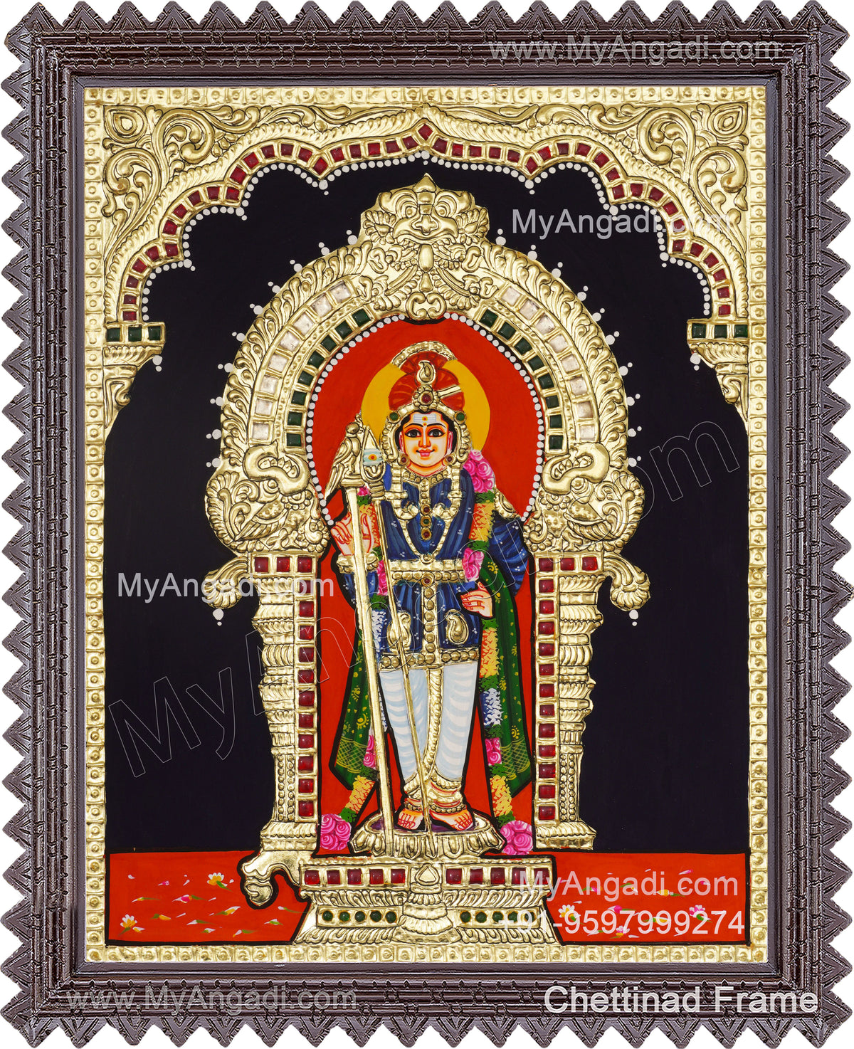 Subramaniyan Tanjore Painting