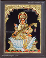 Saraswathi Tanjore Painting