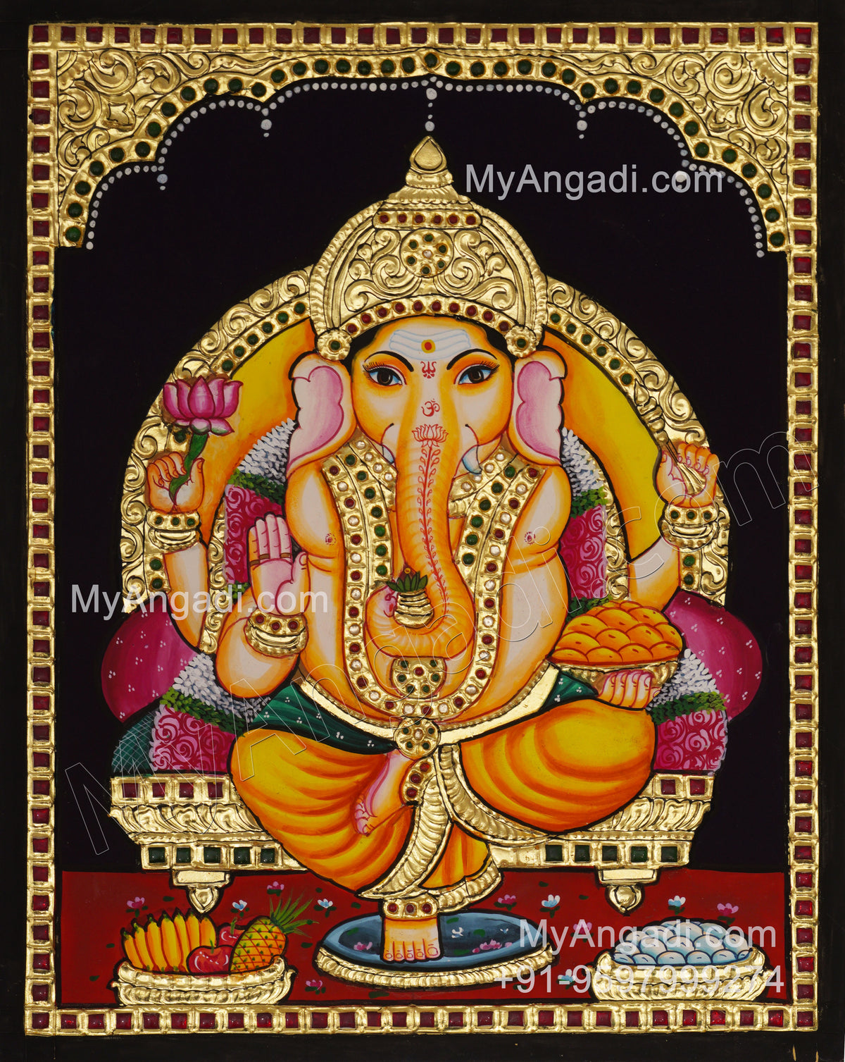Ganesha Tanjore Paintings