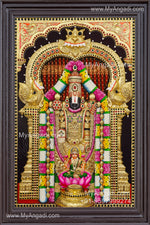 Balaji Lakshmi 3D Tanjore Painting
