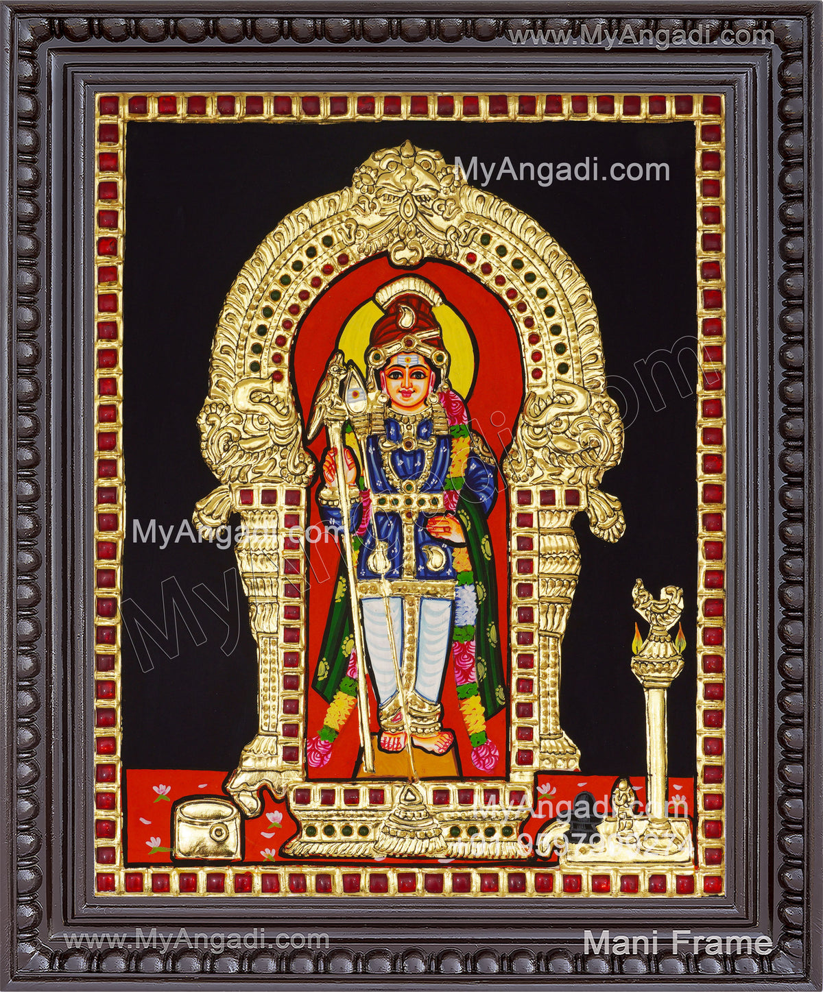 Murugar Tanjore Painting