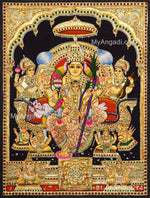 Raja Rajeshwari Tanjore Painting