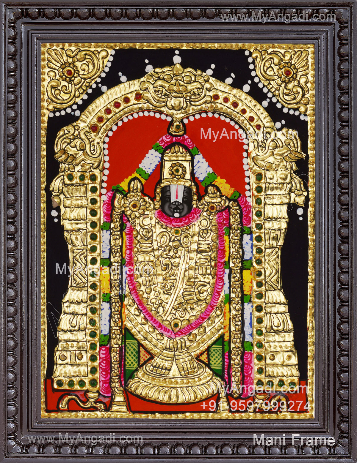 Balaji Tanjore Painting