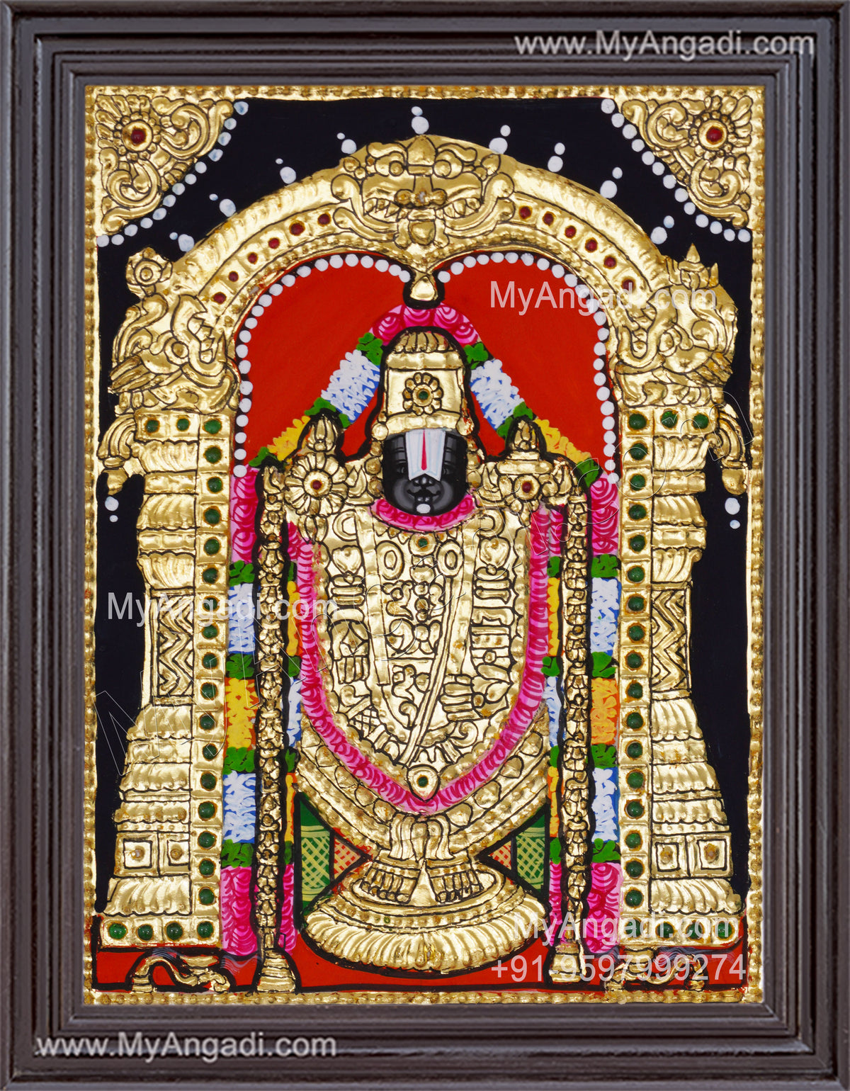 Balaji Tanjore Painting