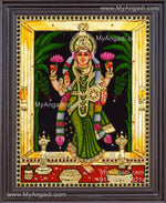 Grahalakshmi Tanjore Painting, Graha Lakshmi Tanjore Painting