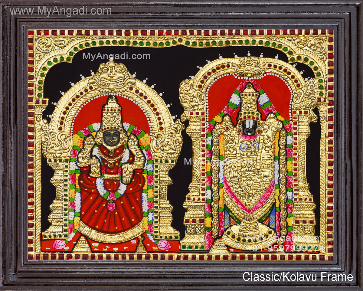 Balaji Thayar Tanjore Painting