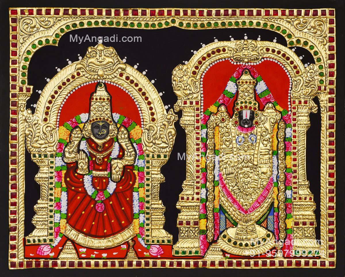 Balaji Thayar Tanjore Painting