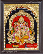 Ganesha Tanjore Painting, Ganesha Tanjore Painting