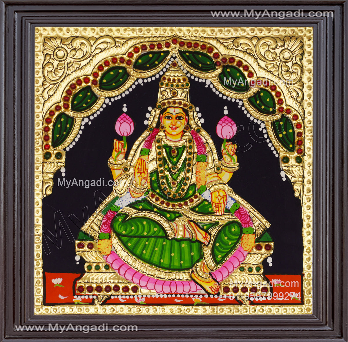 Lakshmi Tanjore Painting