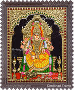 Samayapura Mariamman Tanjore Painting