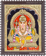 Ganapathi Tanjore Painting Tanjore Painting