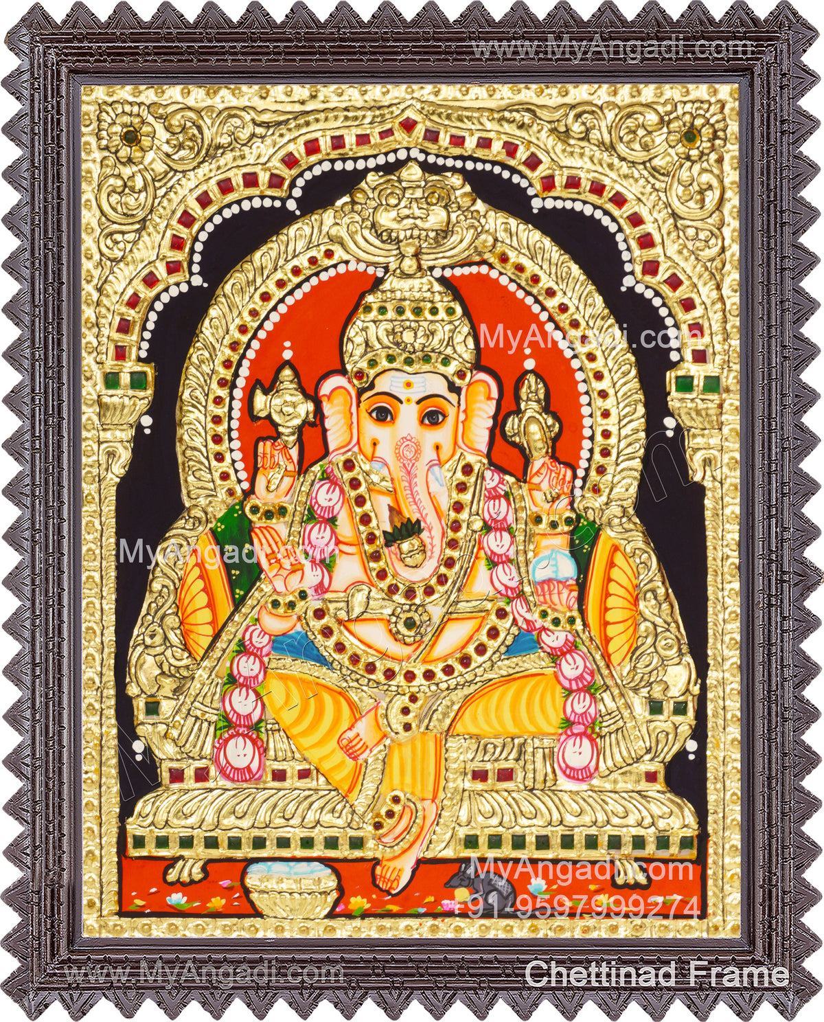 Pillaiyar Tanjore Paintings