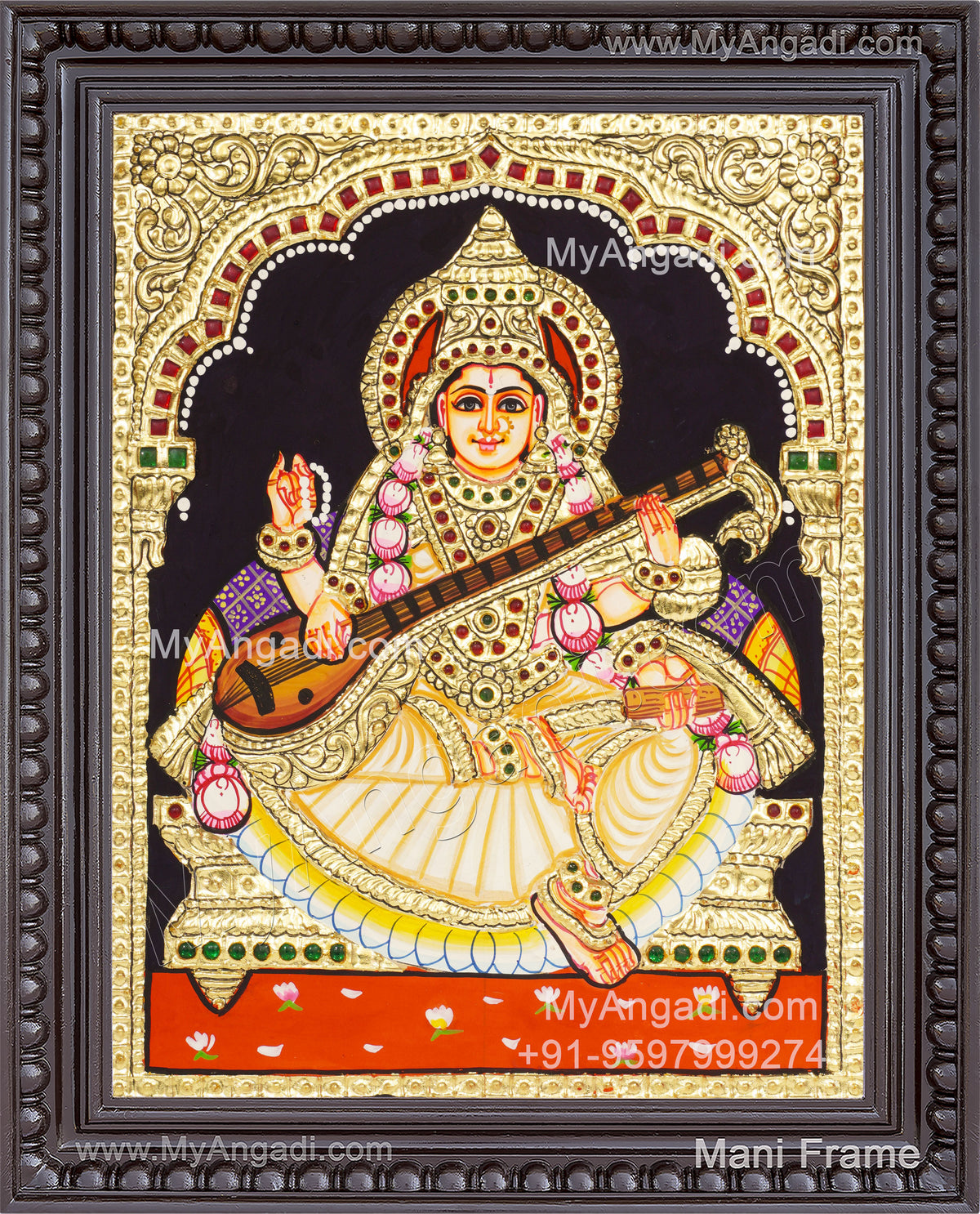 Saraswathi Tanjore Paintings