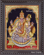 Saraswathi3D Tanjore Painting