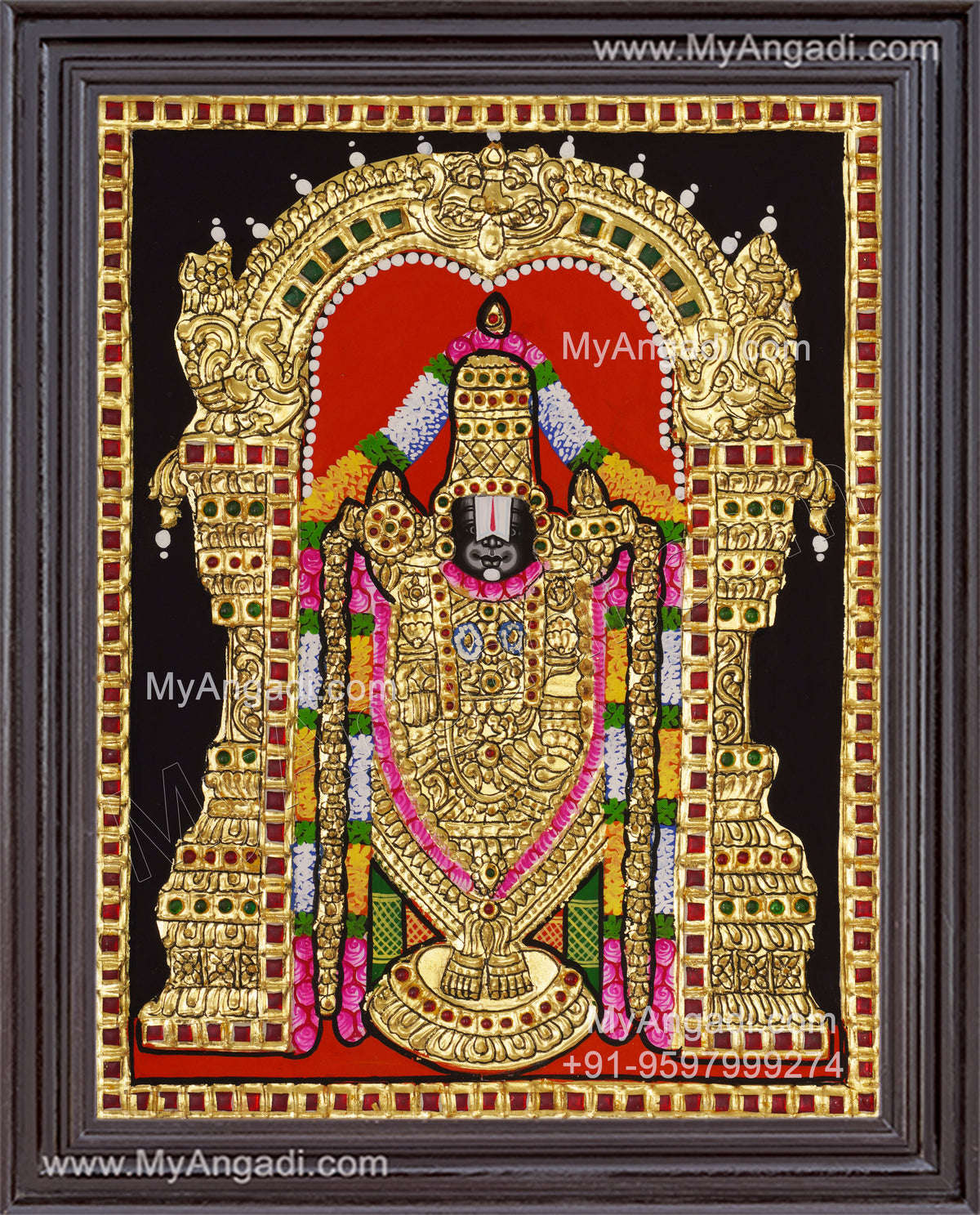 Balaji Tanjore Painting