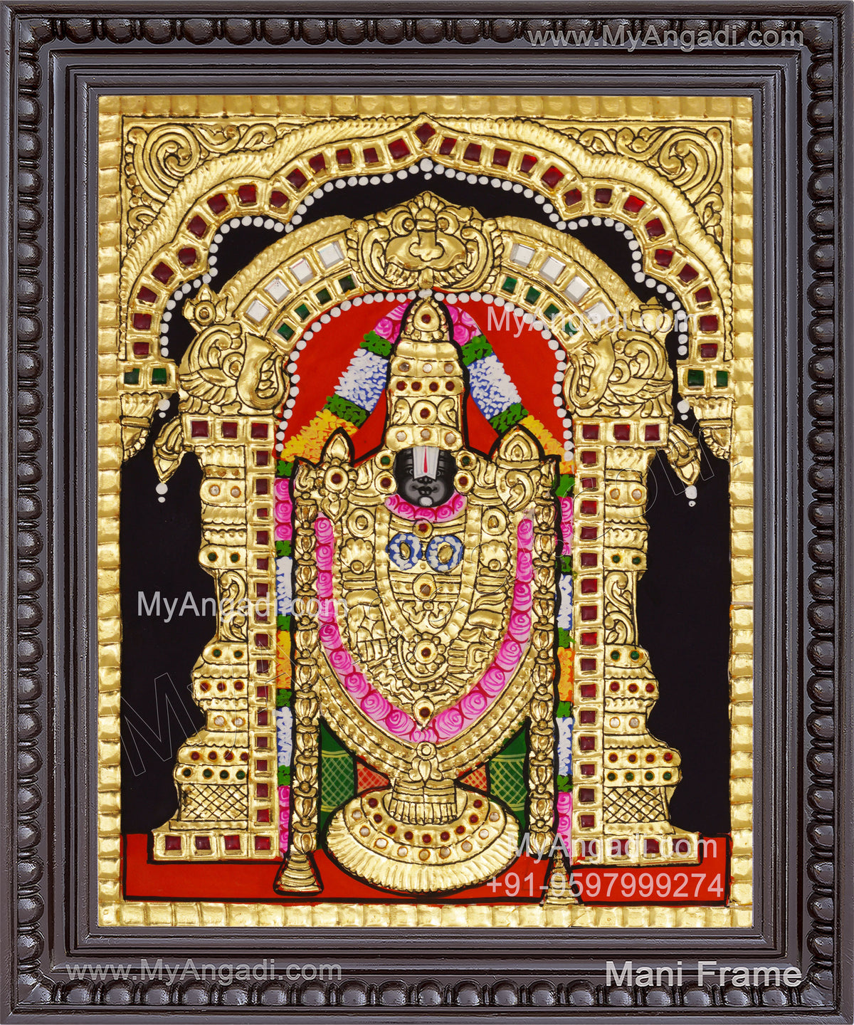 Balaji Tanjore Painting