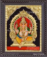 Ganesha Tanjore Painting, Ganesha Tanjore Painting