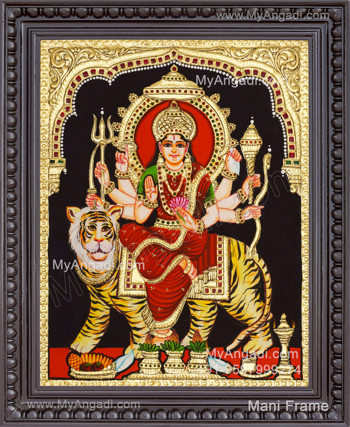 Durga Tanjore Painting