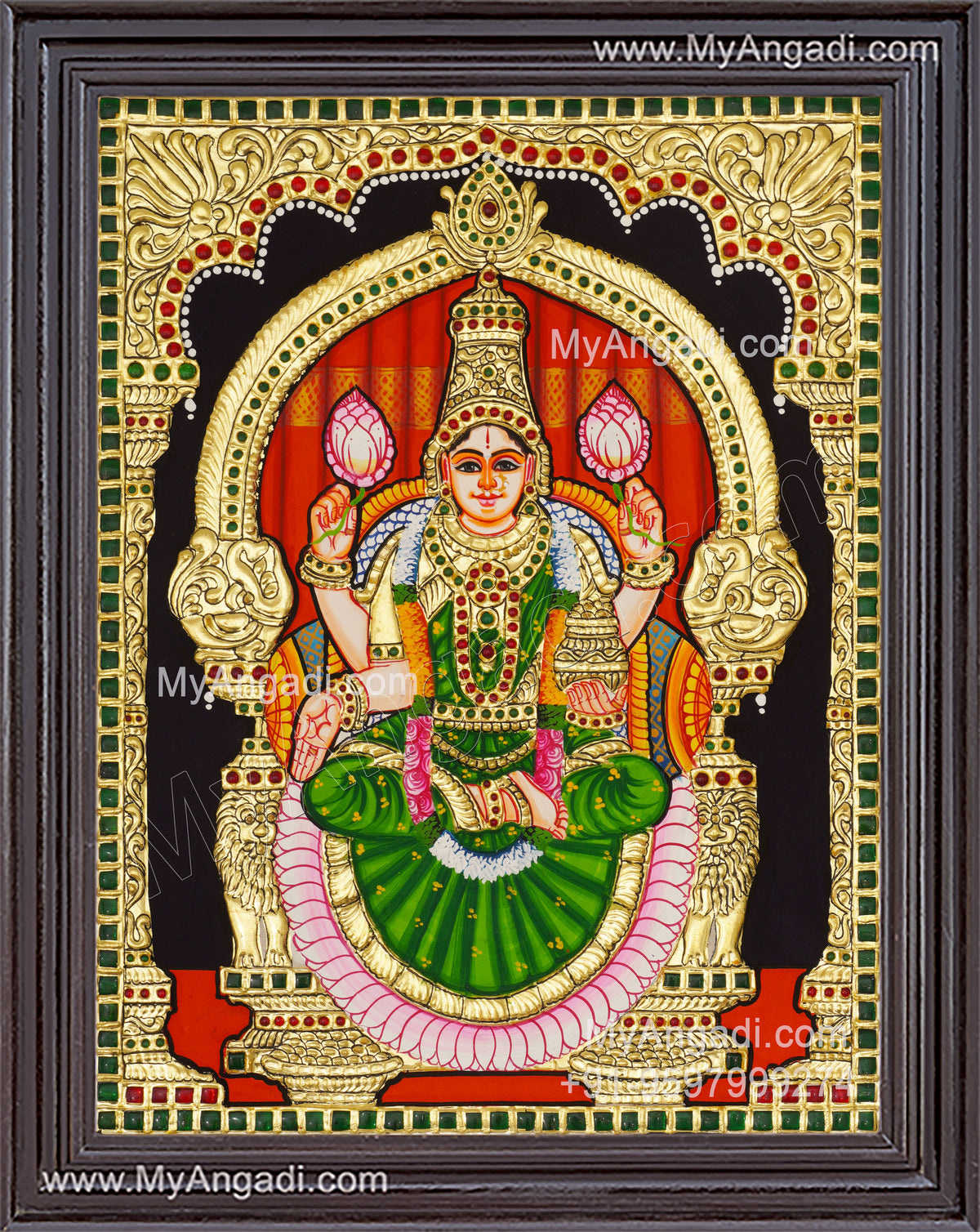 Lakshmi Tanjore Painting