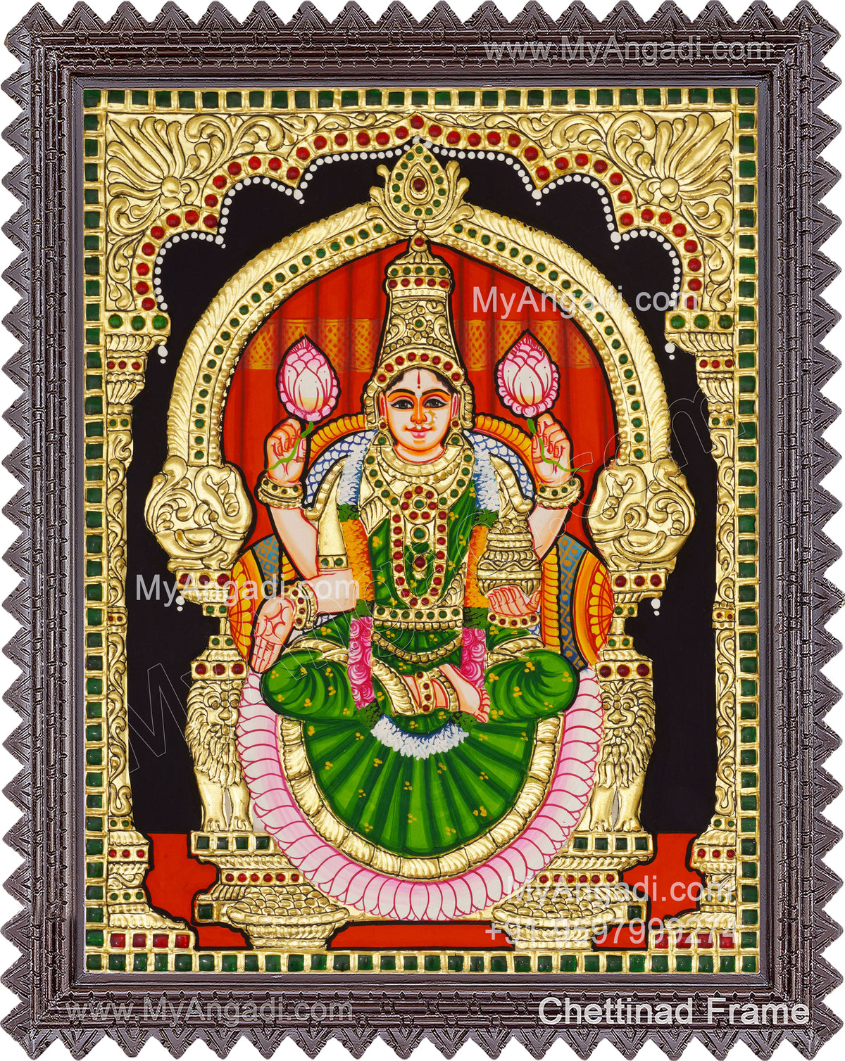 Lakshmi Tanjore Painting