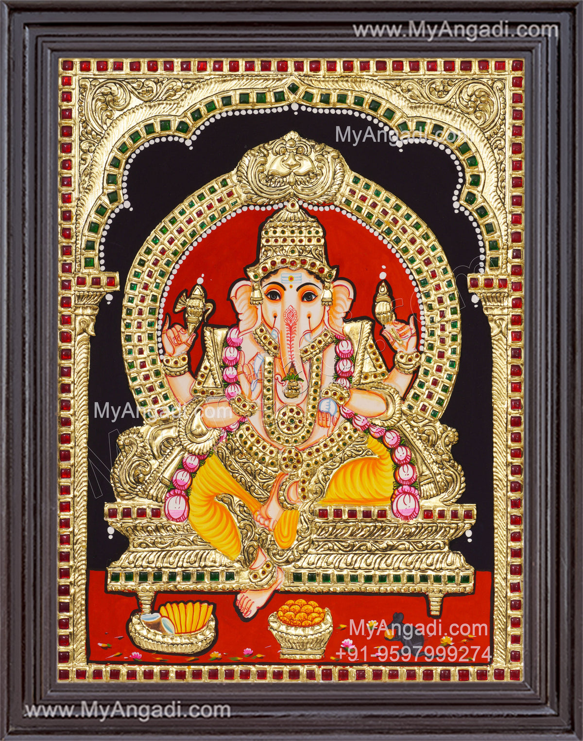Pillayar Tanjore Paintings