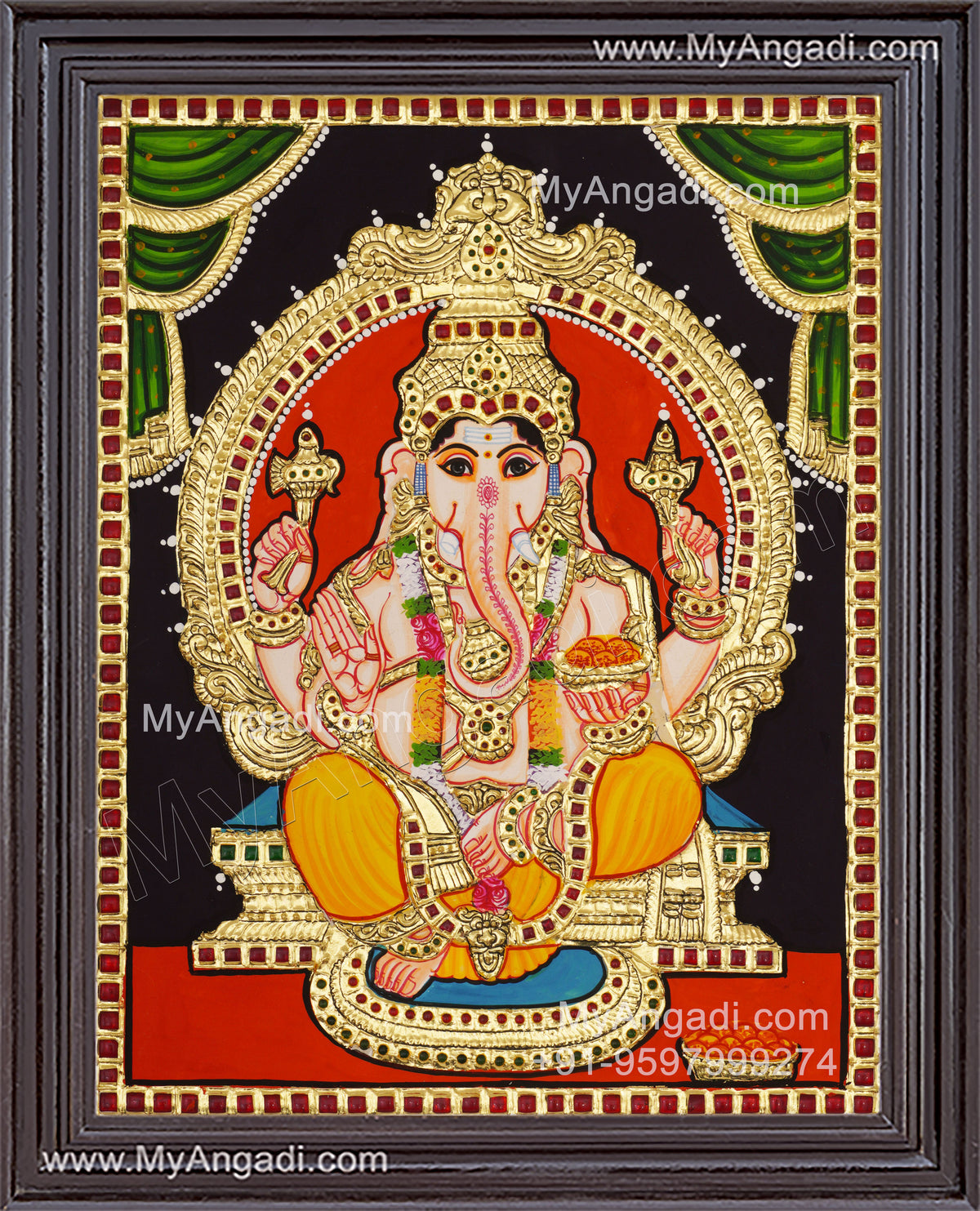 Ganesha Tanjore Paintings