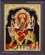 Durga Devi Tanjore Painting