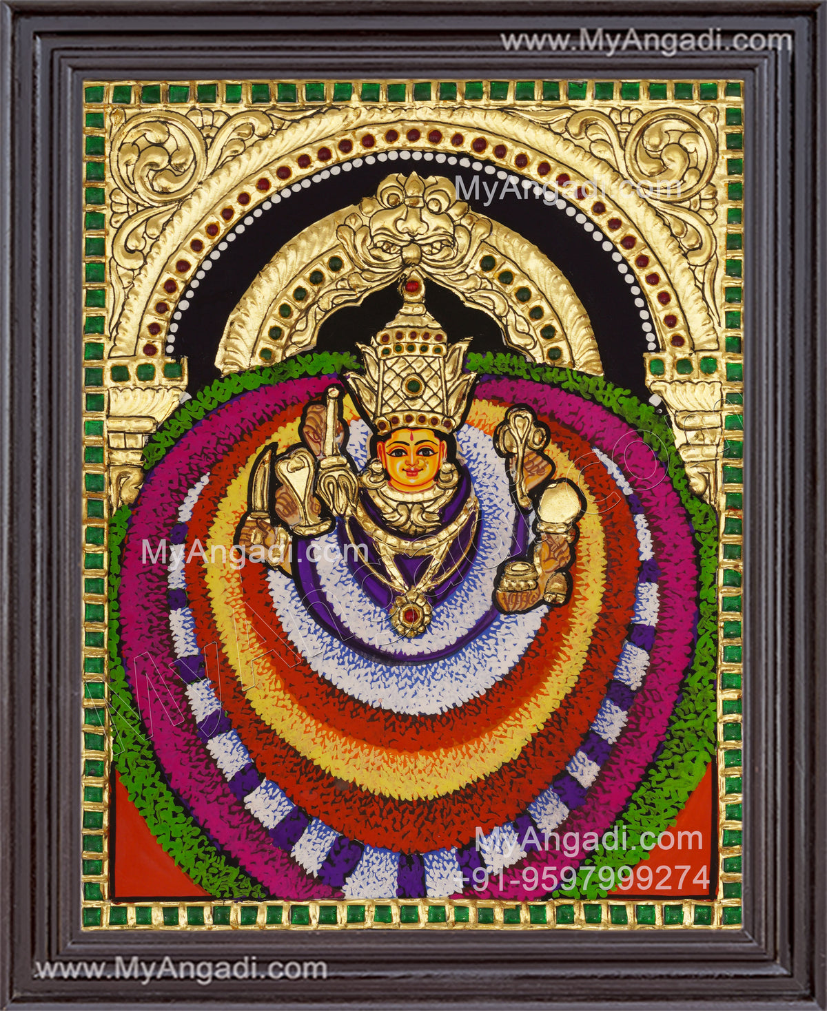 Swarnabha Devi Tanjore Painting