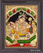 Darbar Krishna Tanjore Paintings