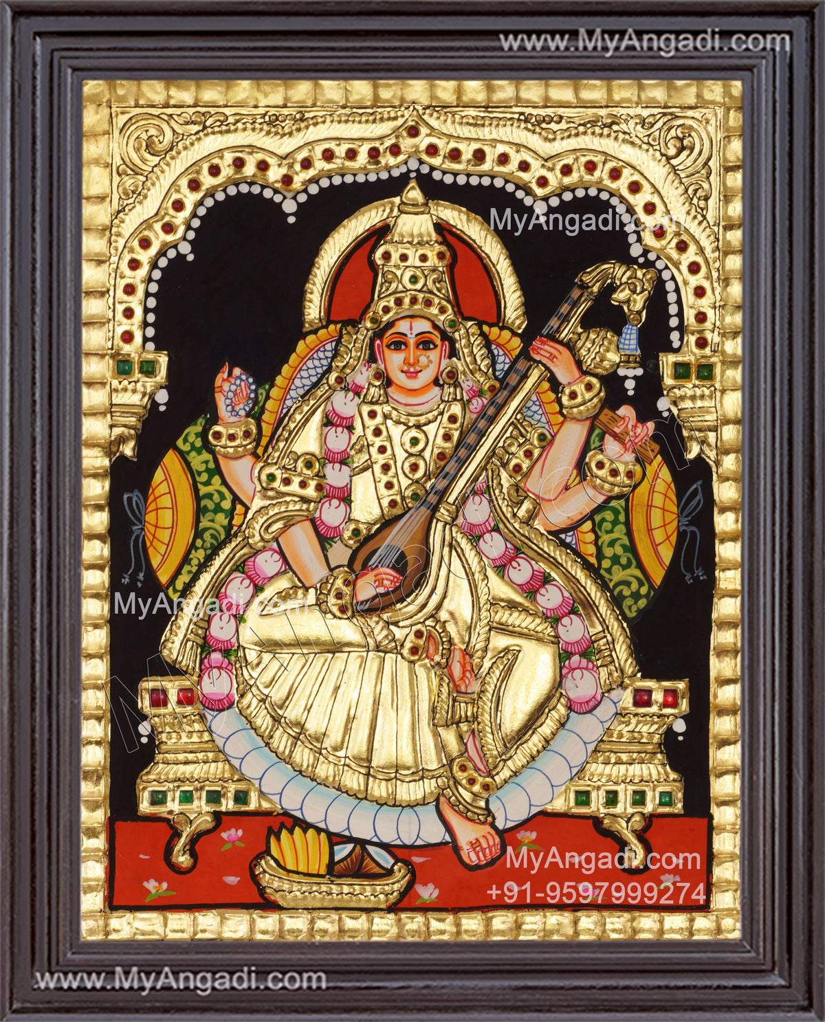 Saraswathi Tanjore Paintings