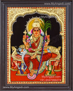 Raja Rajeswari Tanjore Painting, Amman Tanjore Painting