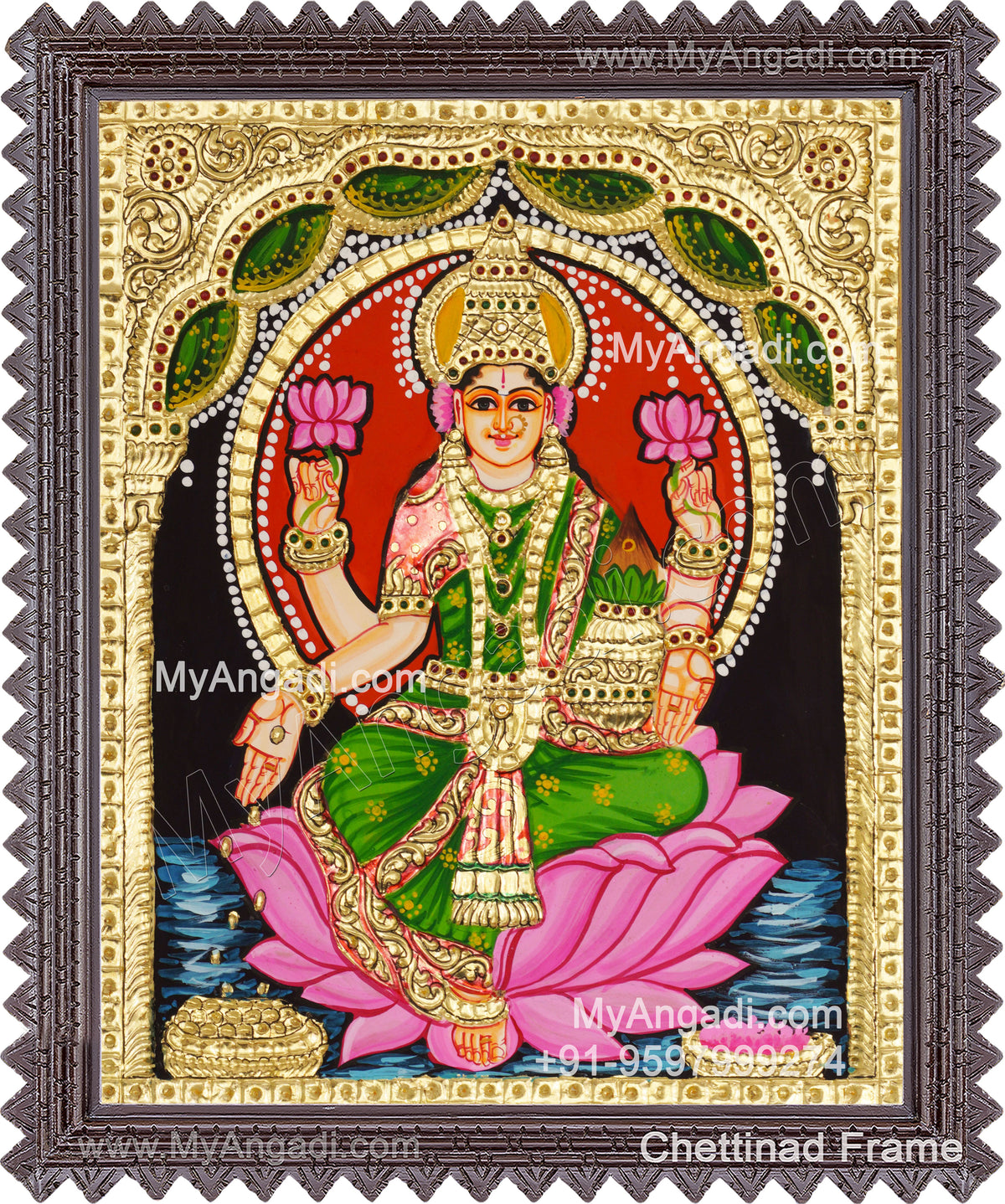 Lakshmi Tanjore Paintings