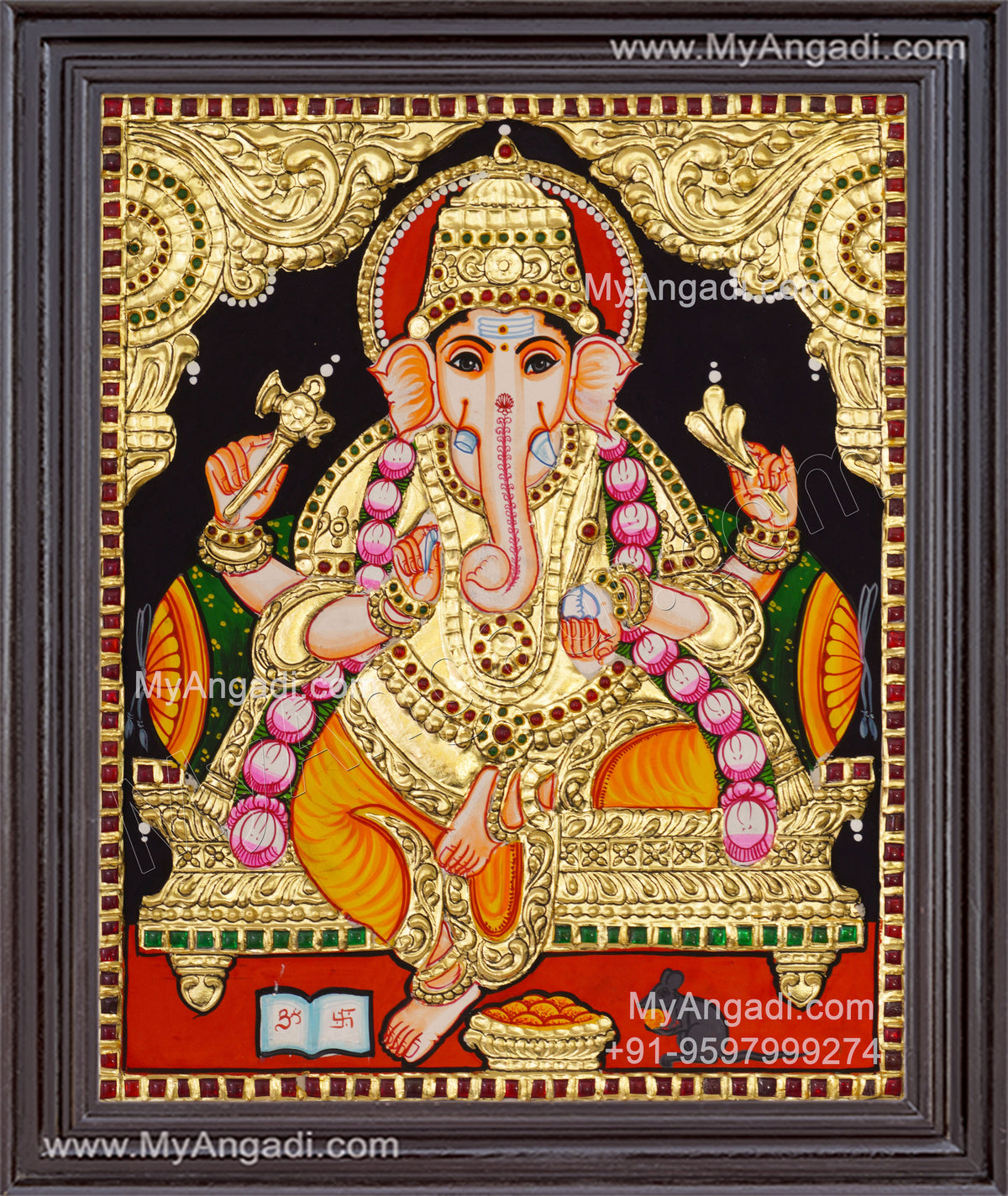 Ganesha Tanjore Paintings