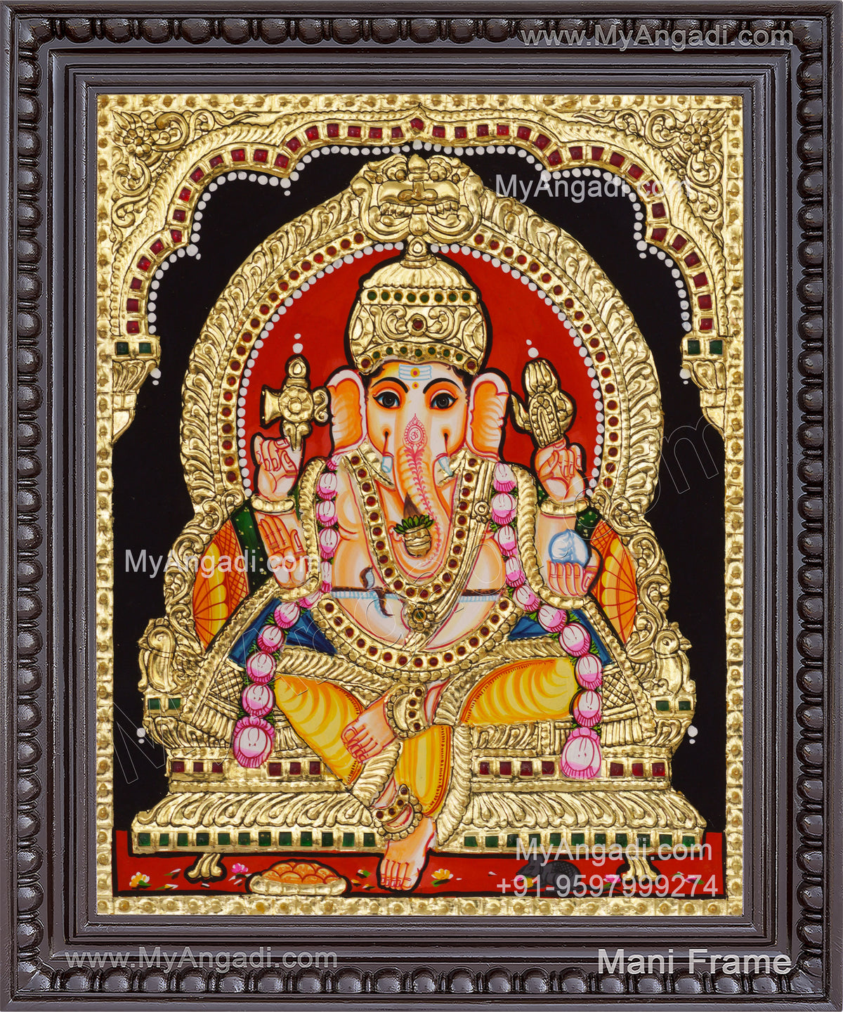 Ganesha Tanjore Paintings
