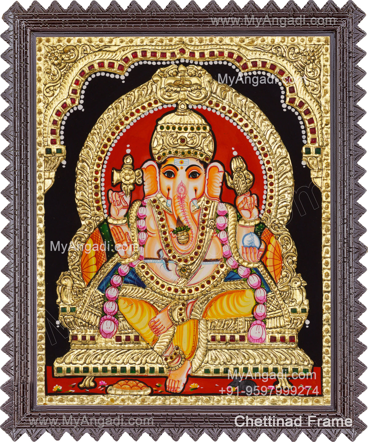 Ganesha Tanjore Paintings