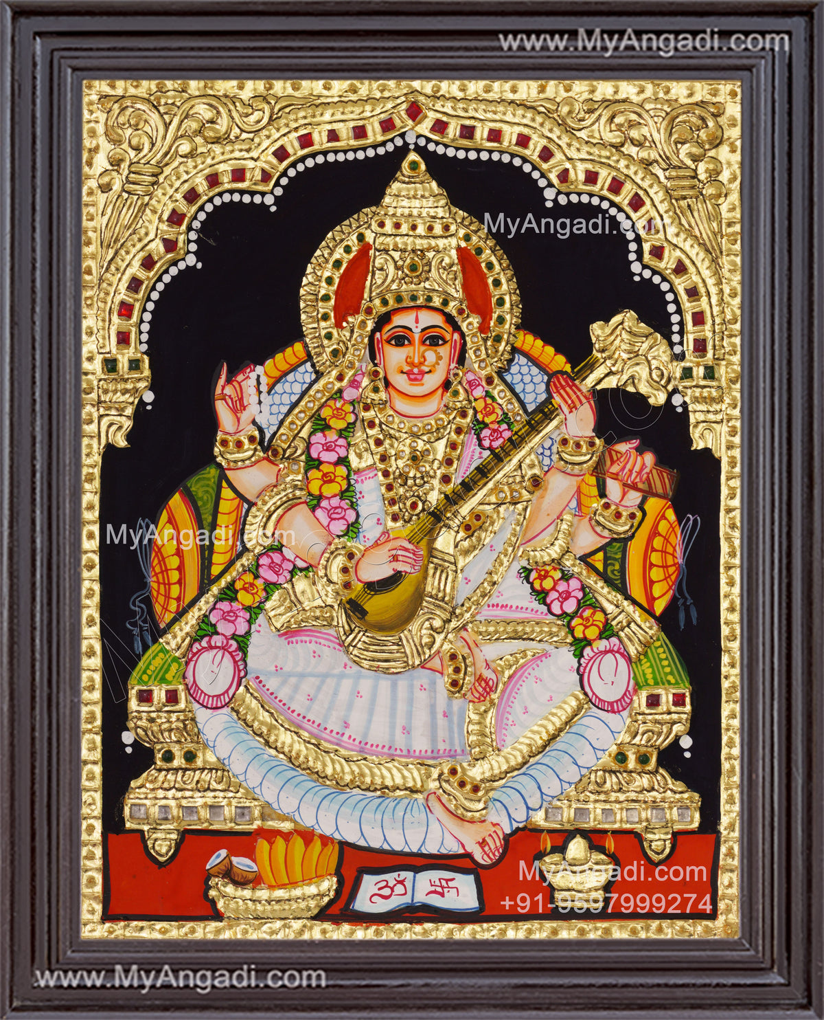 Saraswathi Tanjore Paintings
