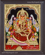 Gajalakshmi Tanjore Painting