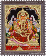 Gajalakshmi Tanjore Painting