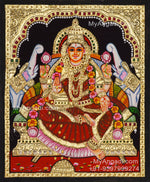 Gajalakshmi Tanjore Painting