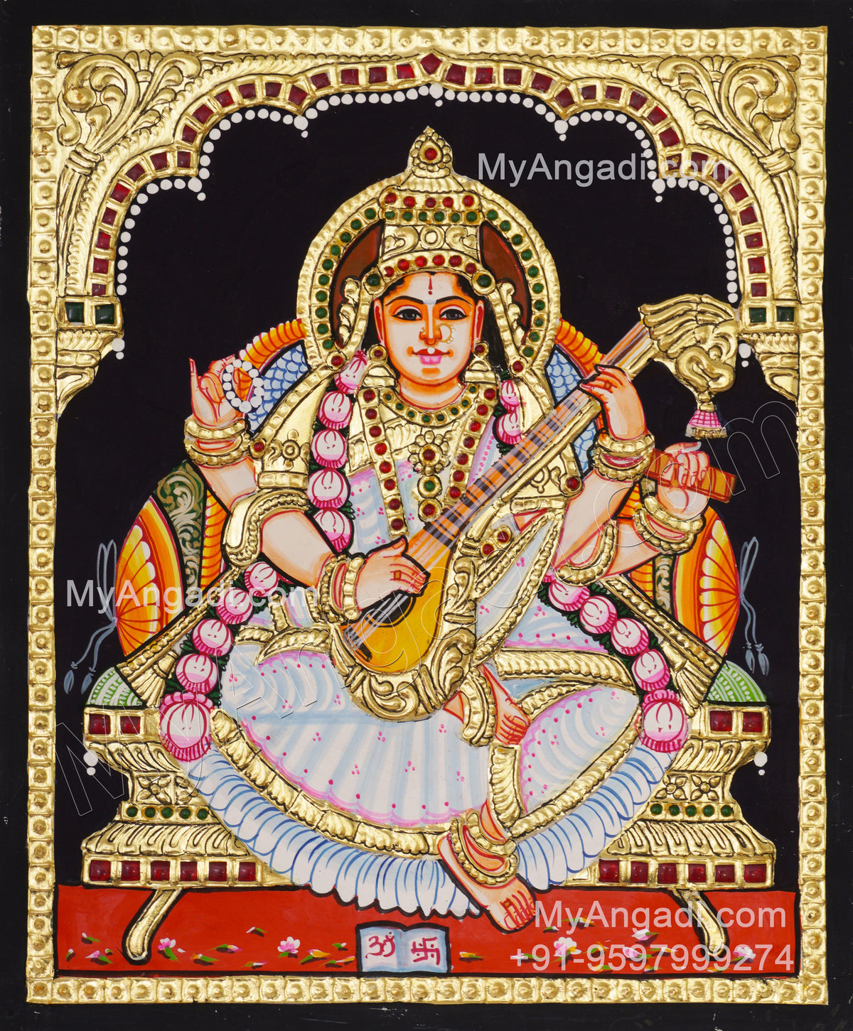 5 Set Tanjore Paintings