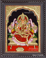 Gajalakshmi Tanjore Painting