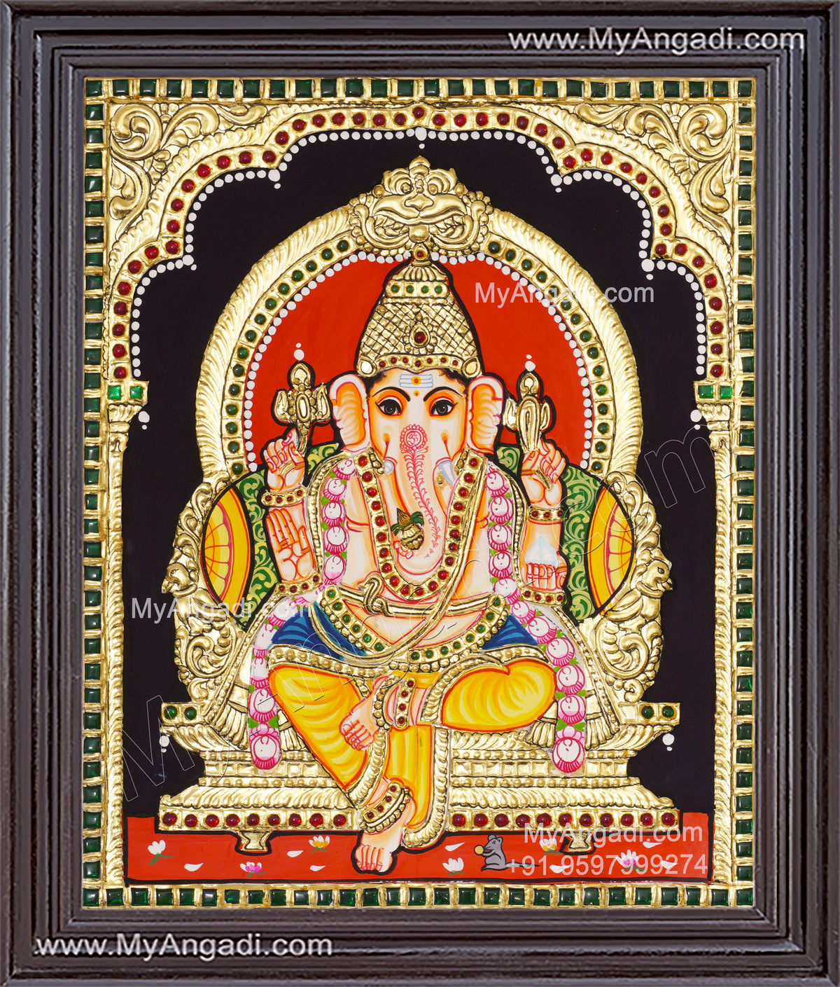 Vinayagar Tanjore Painting