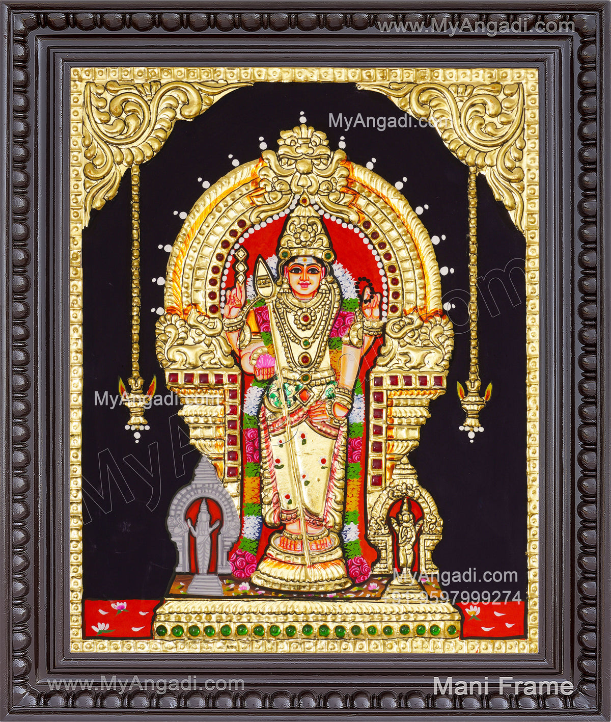 Murugar Tanjore Painting