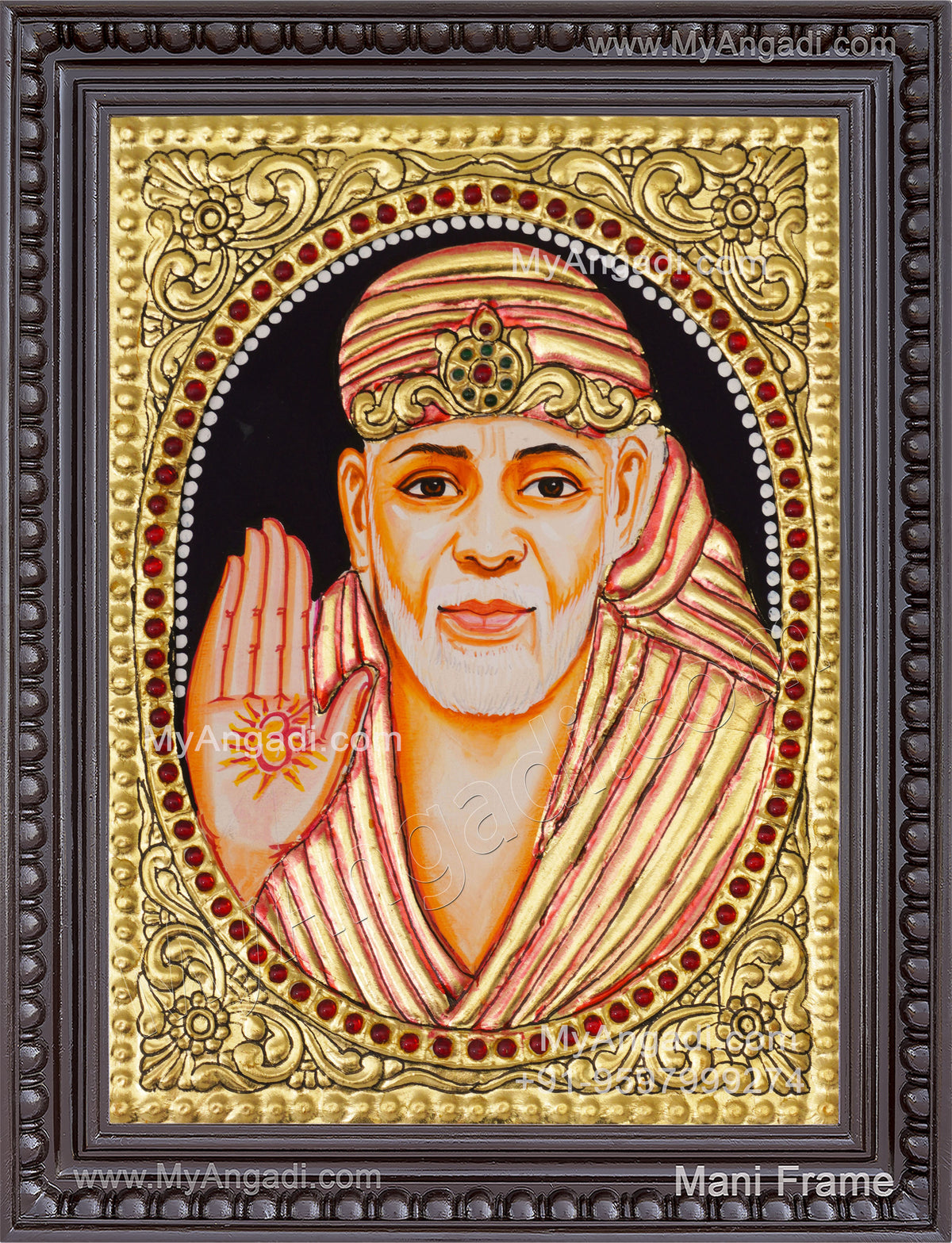 Saibaba Tanjore Painting