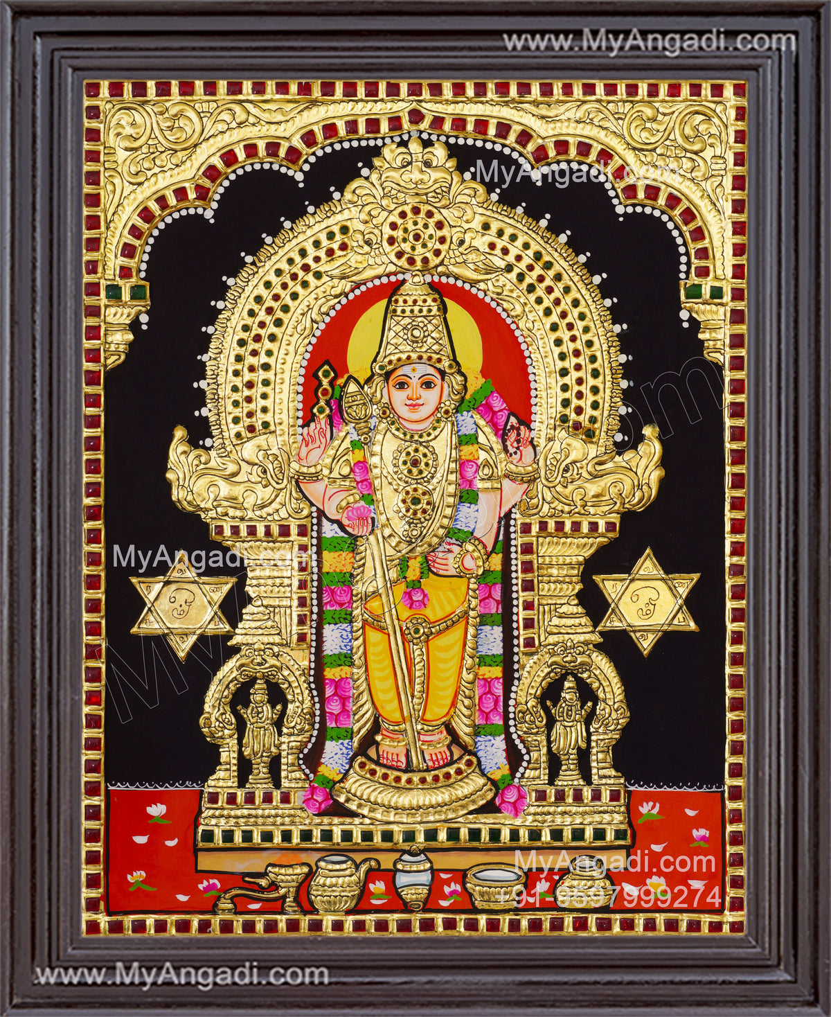 Thiruchendhur Murugan Tanjore Paintings