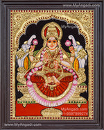 Gajalakshmi Tanjore Painting