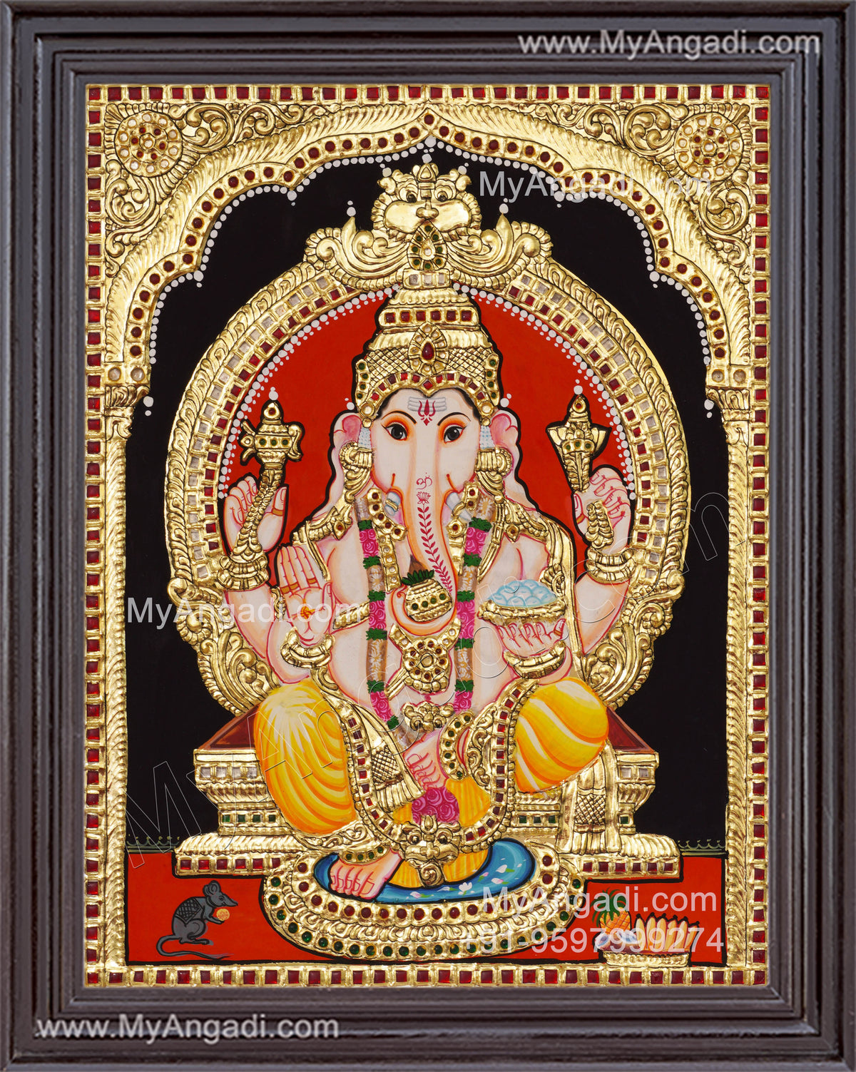 Vinayagar Tanjore Painting